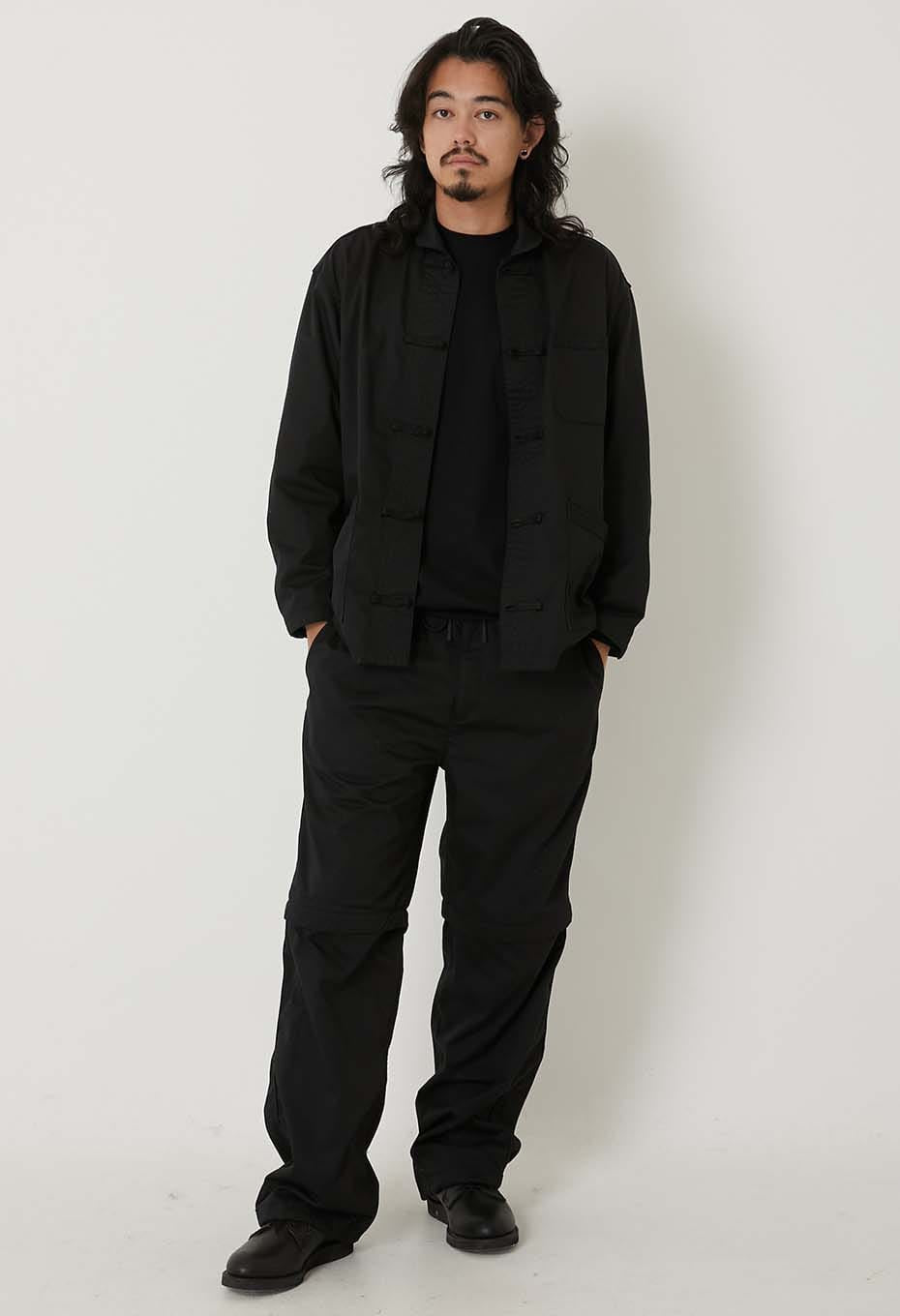 WILDSIDE × HOLLYWOOD RANCH MARKET /フレンチチャイナパンツ - BLACK