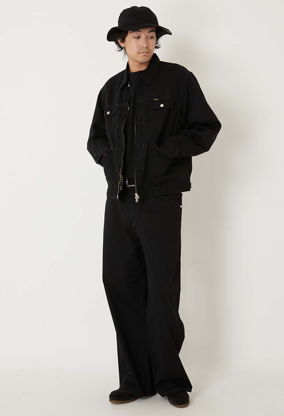 WILDSIDE × Wrangler × HOLLYWOOD RANCH MARKET /24MJZ ジャケット - BLACK