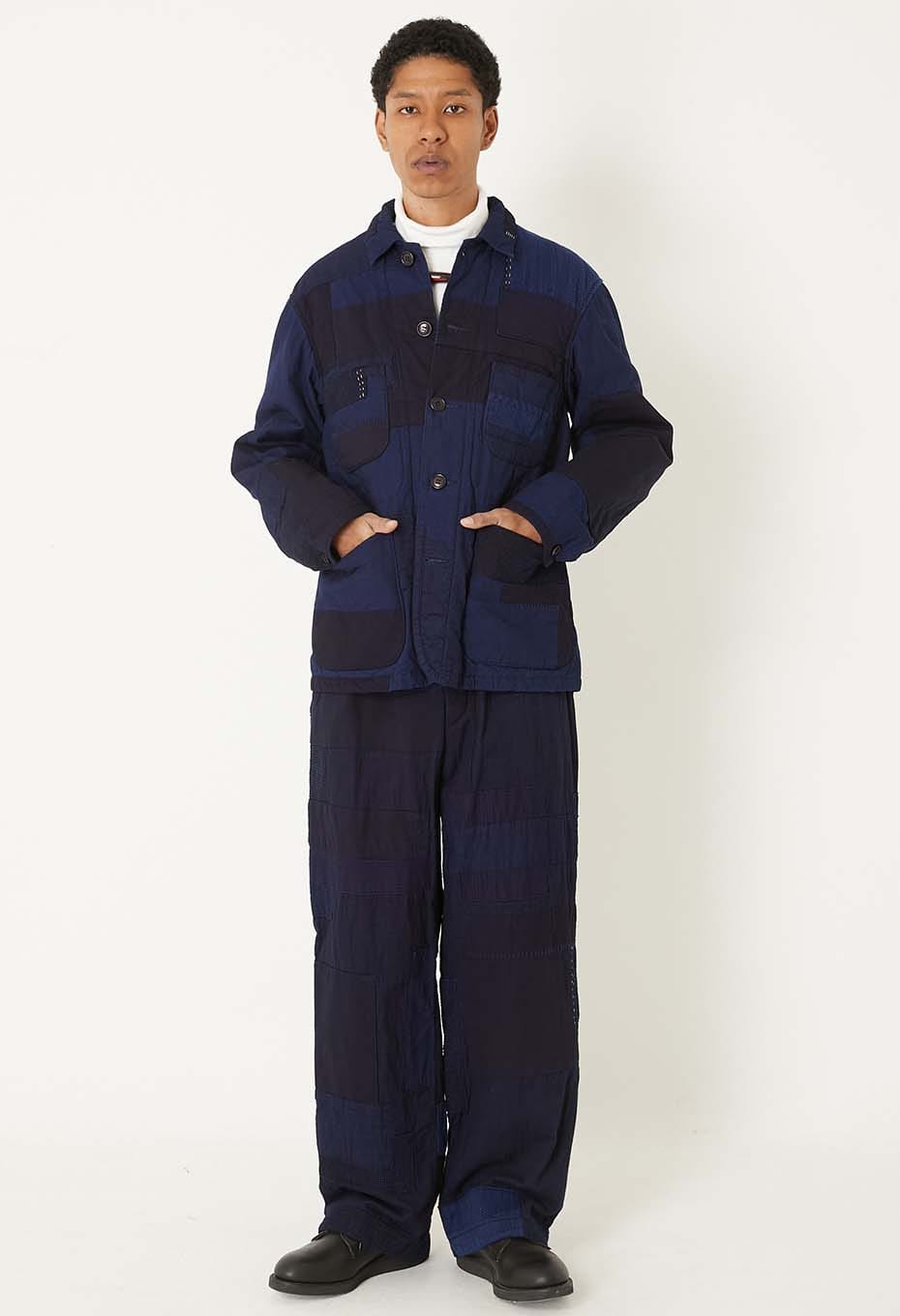 Indigo Nenrin Easy Pants - INDIGO