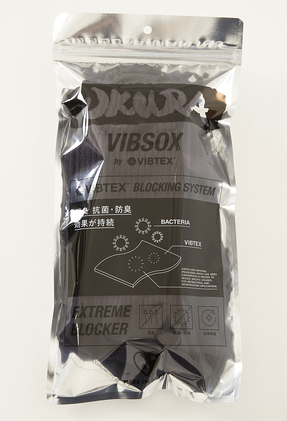 VIBTEX for OKURA /VIB ソックス - NAVY