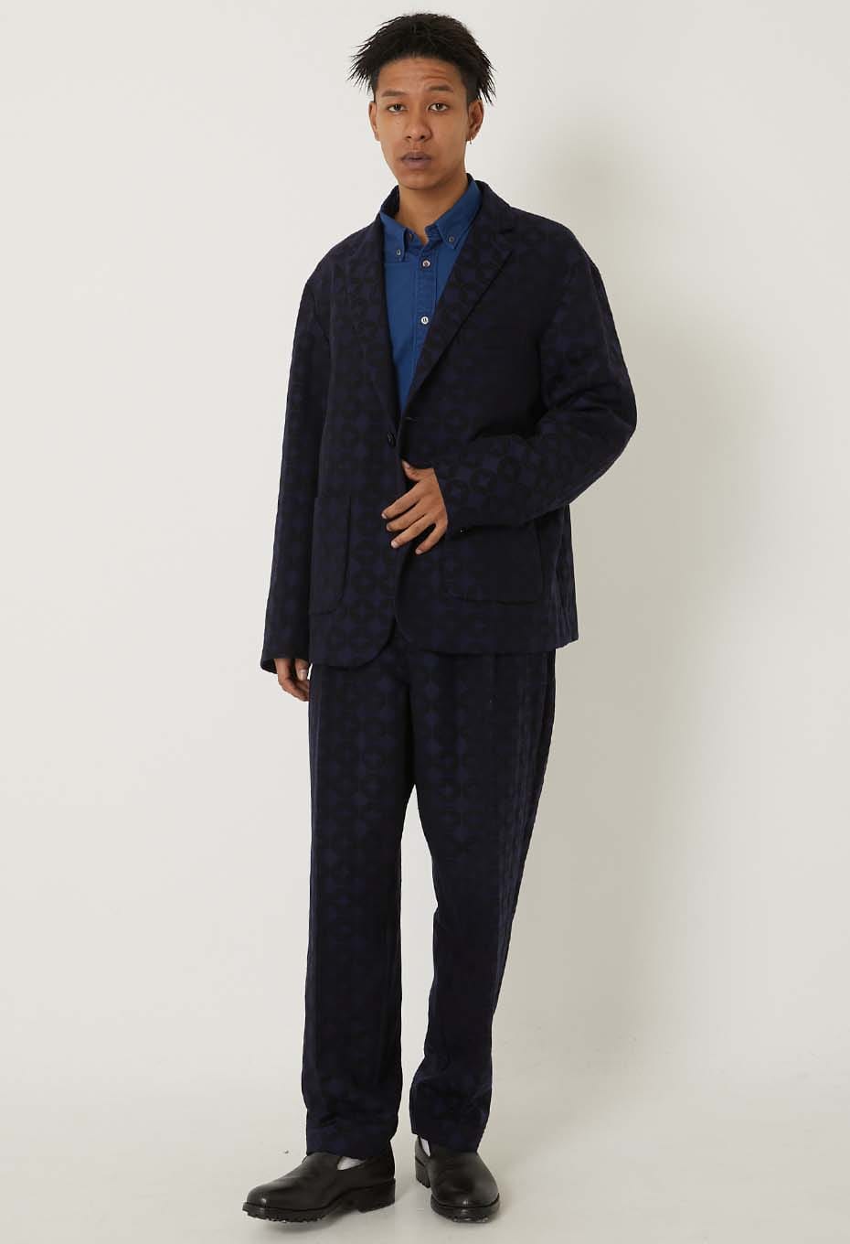 シッポウジャカード 1Ｂテーラージャケット - DARK NAVY