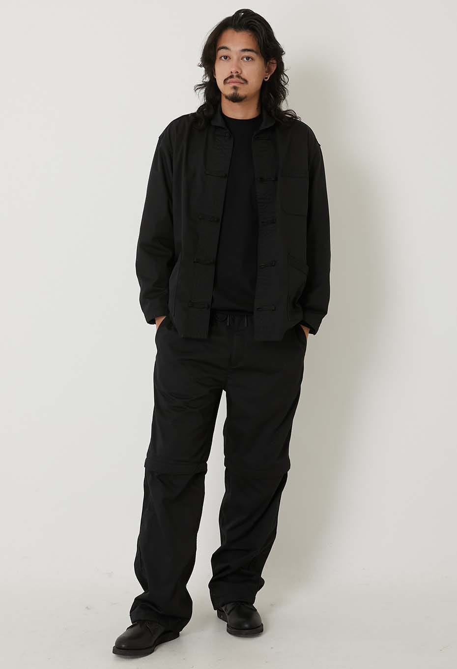WILDSIDE × HOLLYWOOD RANCH MARKET /フレンチチャイナパンツ - BLACK