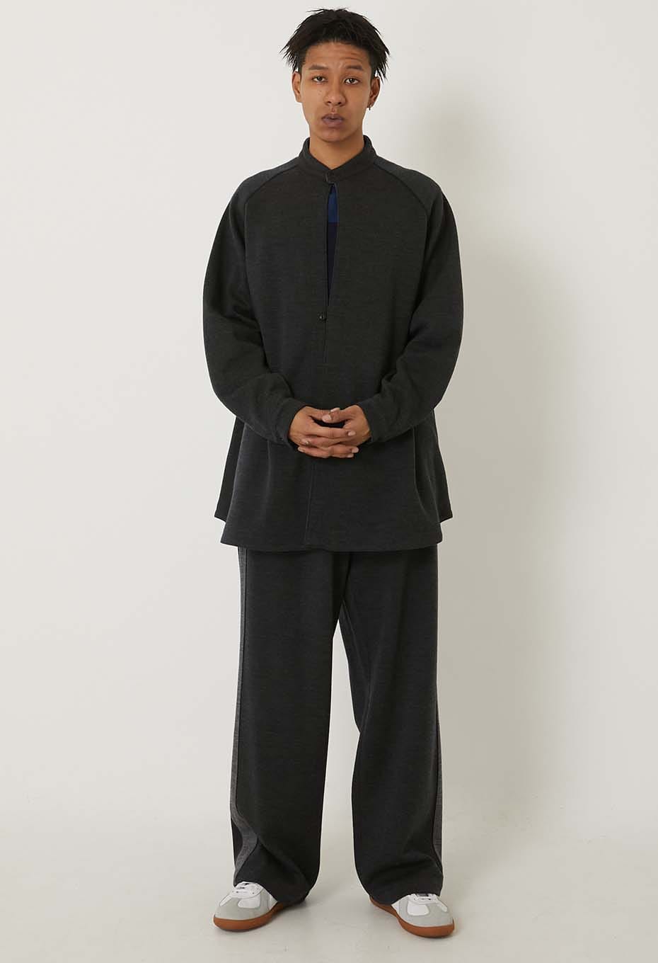 Double face jersey track pants - CH GRAY