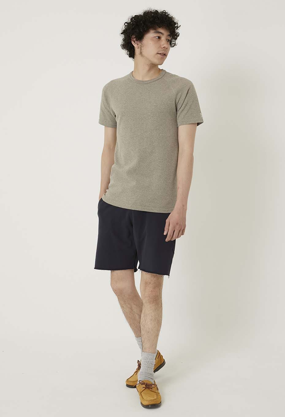 ストレッチフライス ショートスリーブ Tシャツ - OATMEAL