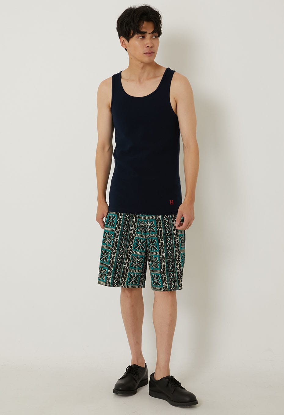 ストレッチフライス タンクトップ - DARK NAVY