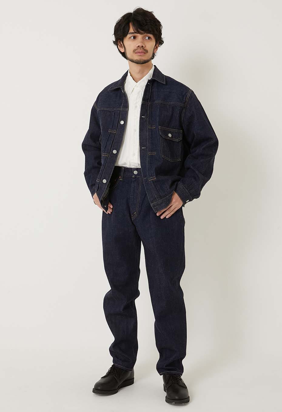 MODスーピマセルビッチデニム 2ndタイプ トラッカージャケット - INDIGO