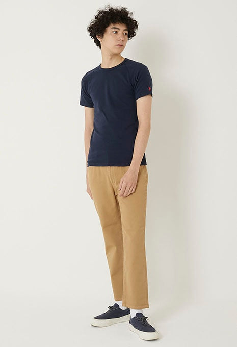 ストレッチフライス ショートスリーブ Tシャツ - NAVY