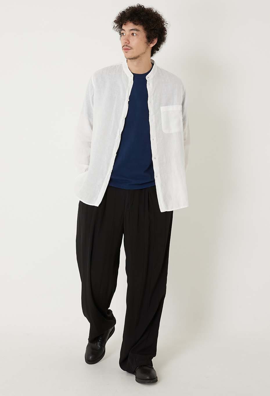 Shimasashi Koshishu Black Easy Pants - BLACK