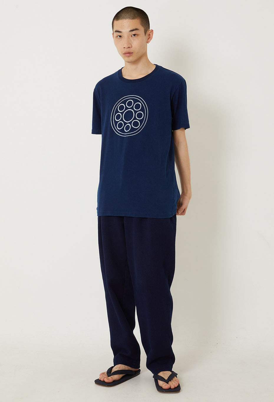 クヨウバッセン インディゴTシャツ - INDIGO