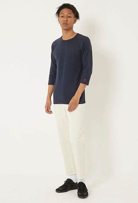 ストレッチフライス ハーフスリーブ Tシャツ - NAVY