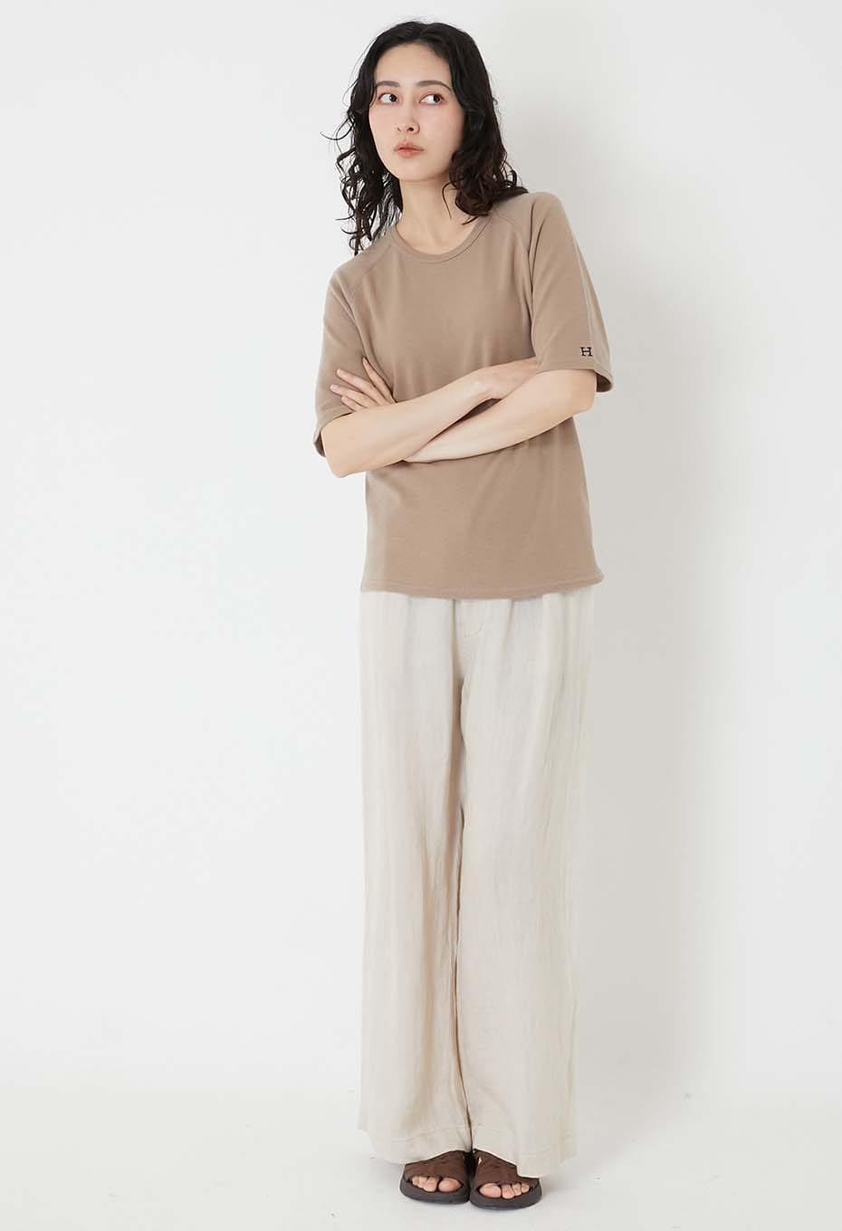 ストレッチフライス リラックスフィット SS Tシャツ ウィメンズ - SAND