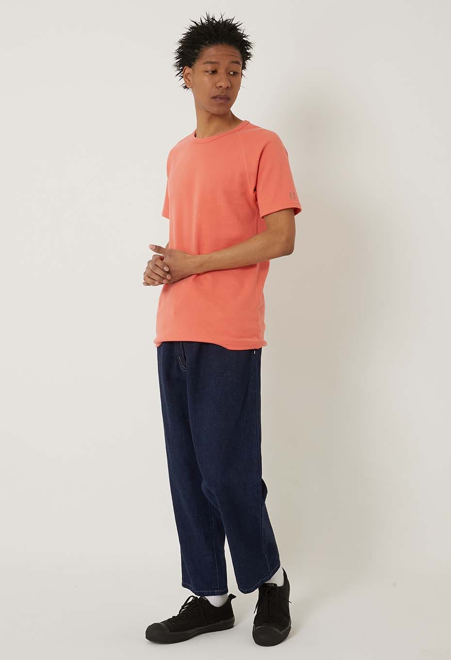 ストレッチフライス ショートスリーブ Tシャツ - DARK ORANGE