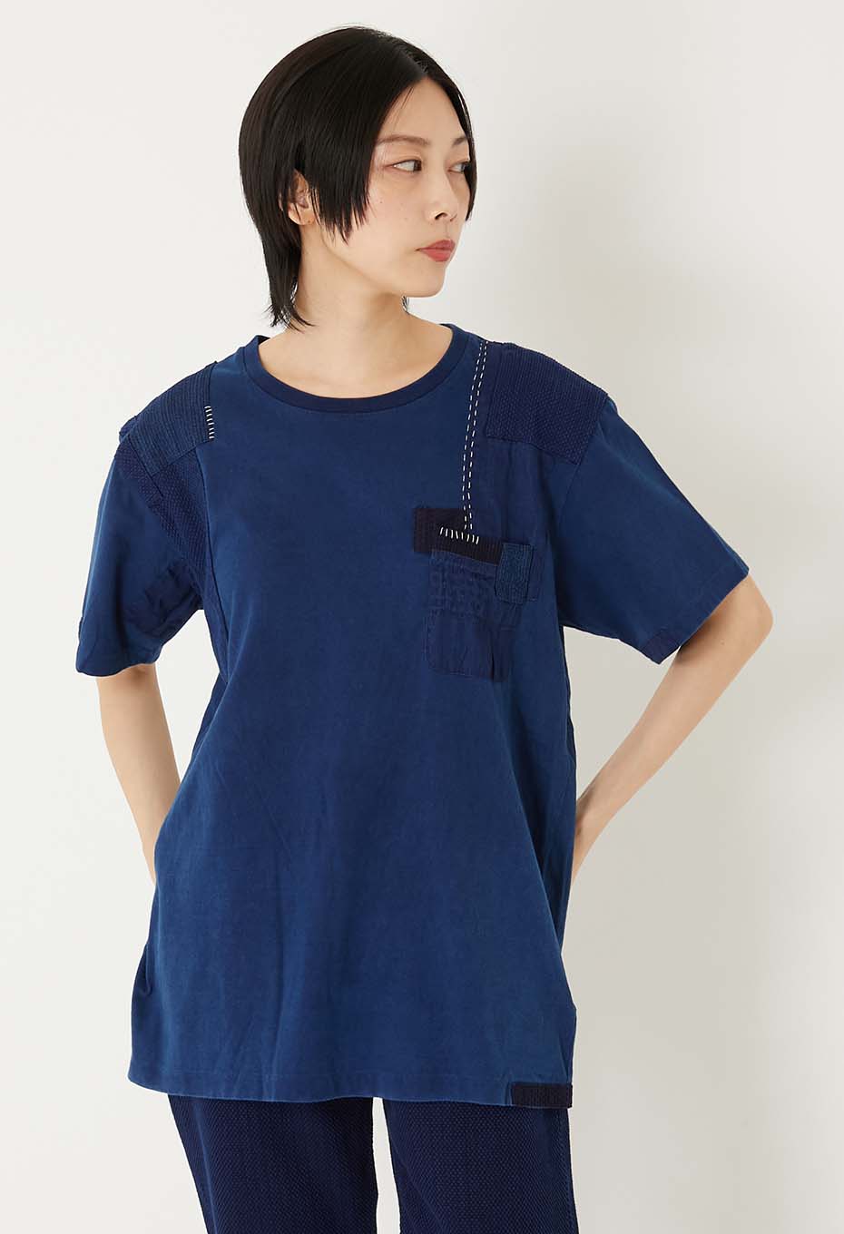 ネンリン ショートスリーブTシャツ - INDIGO