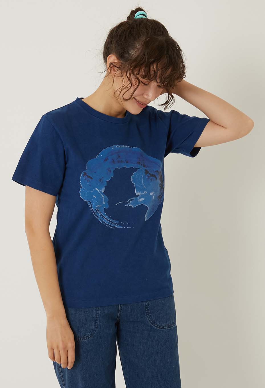 インディゴドラゴン バッセン Ｔシャツ - INDIGO