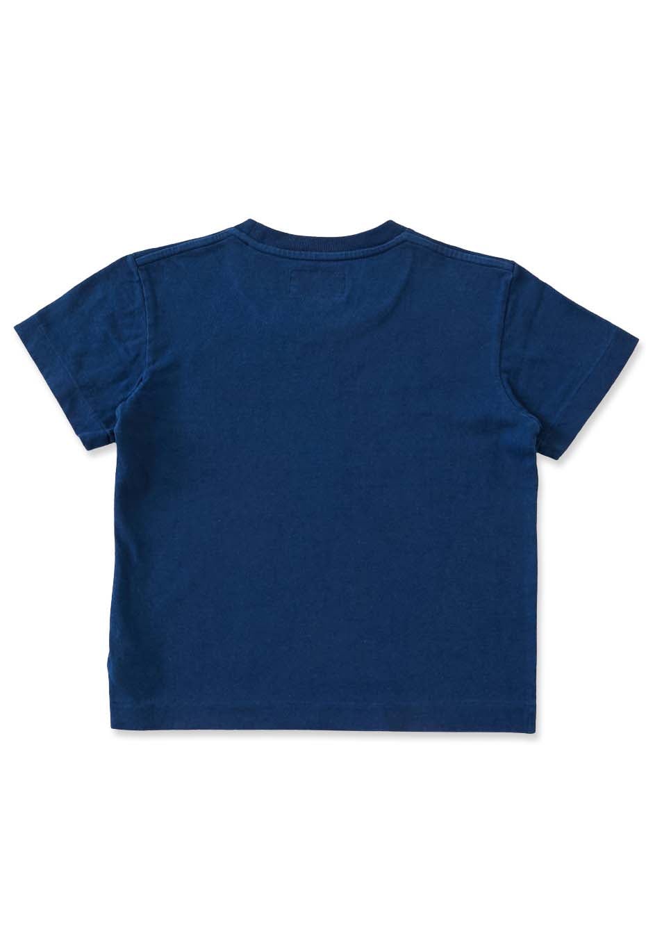 OKURA Hinomaru Sense Indigo Kids T-shirt - INDIGO