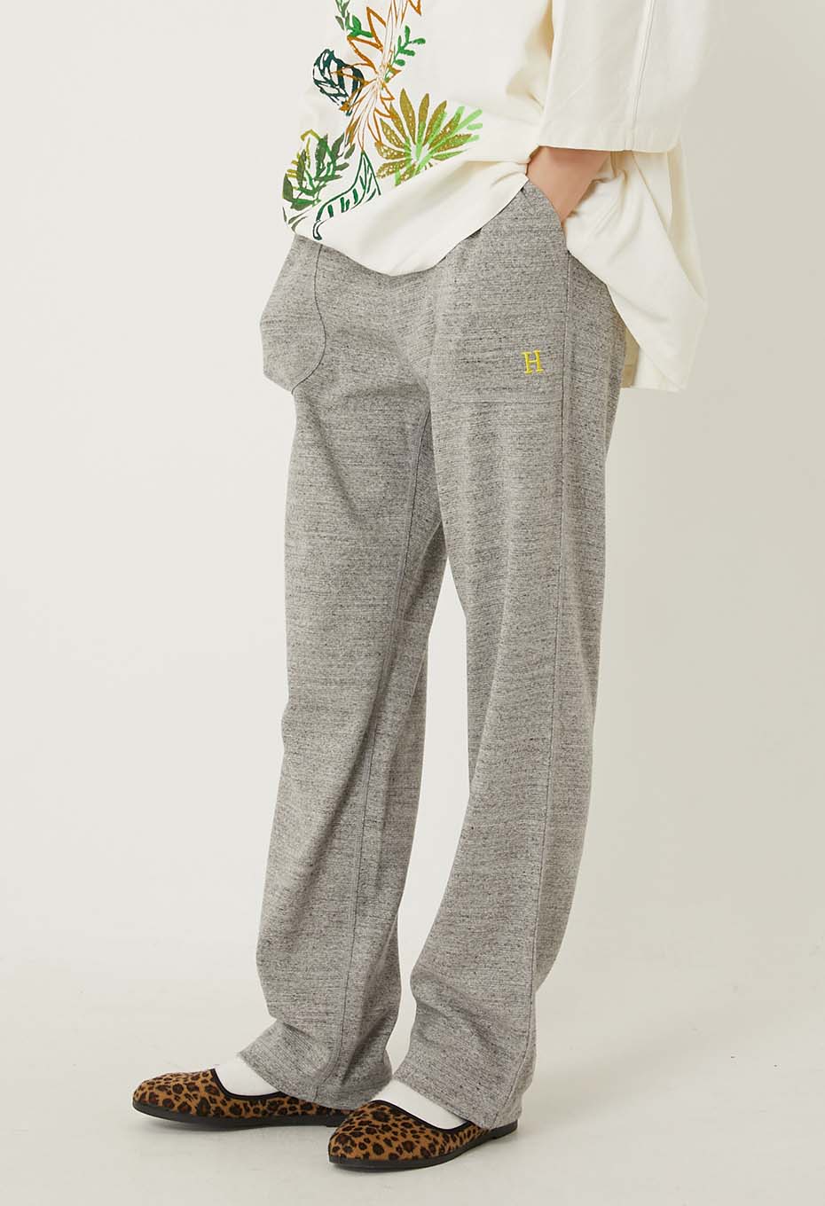 ストレッチフライス 9.5oz イージーパンツ - GREY