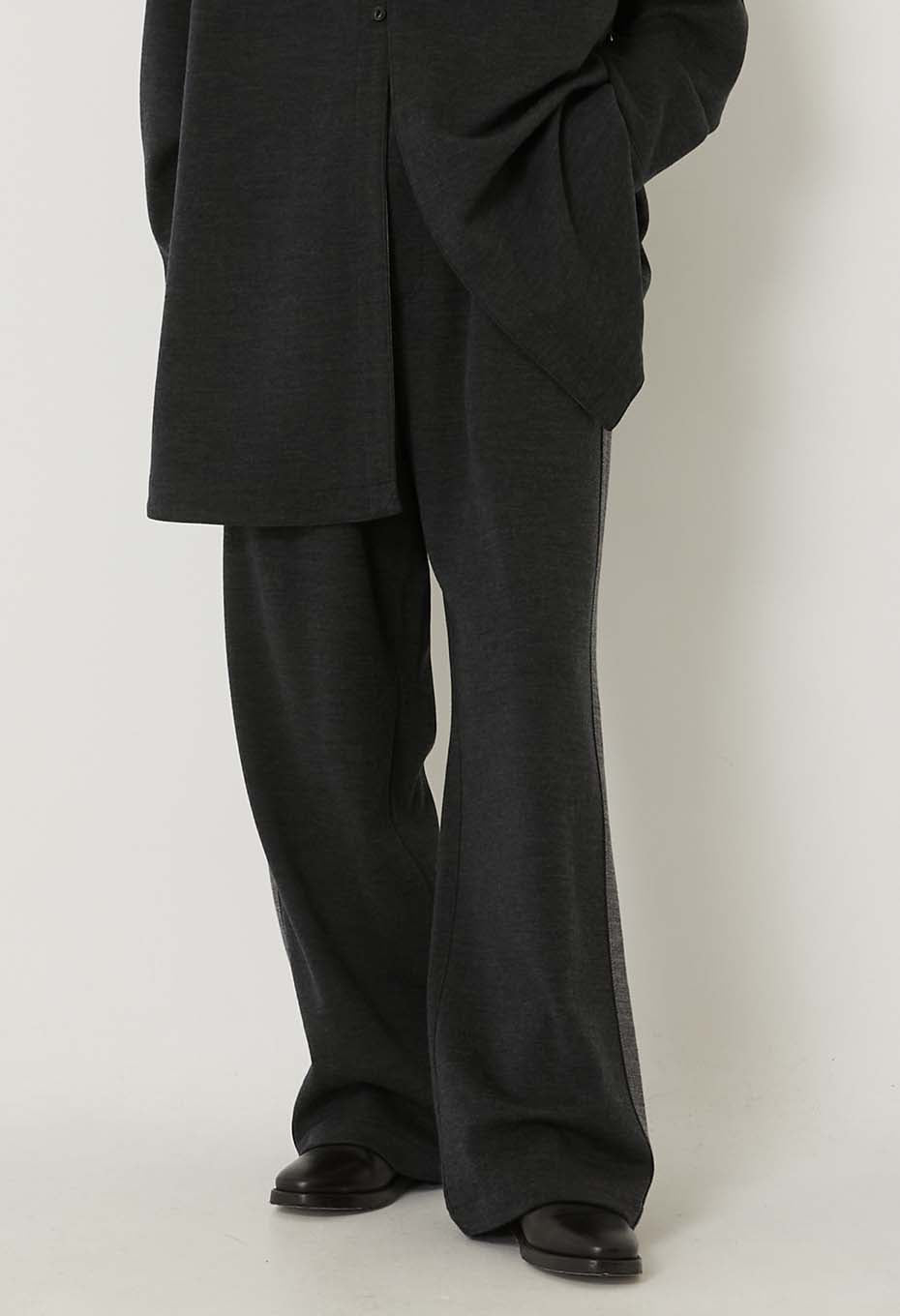Double face jersey track pants - CH GRAY