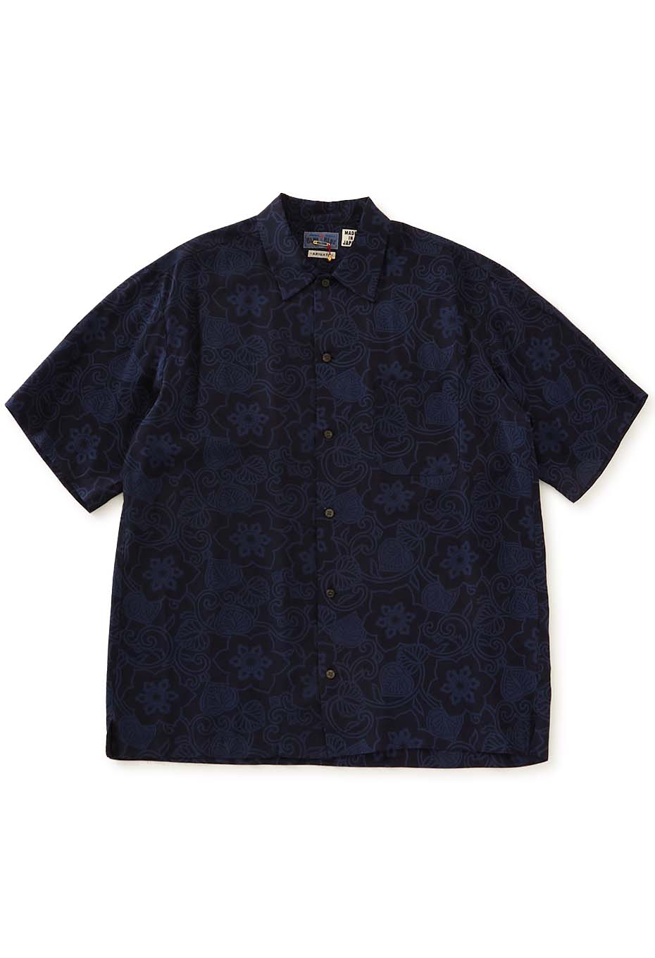レーヨンエット テッセンカ バッセン ショートスリーブシャツ - DARK NAVY