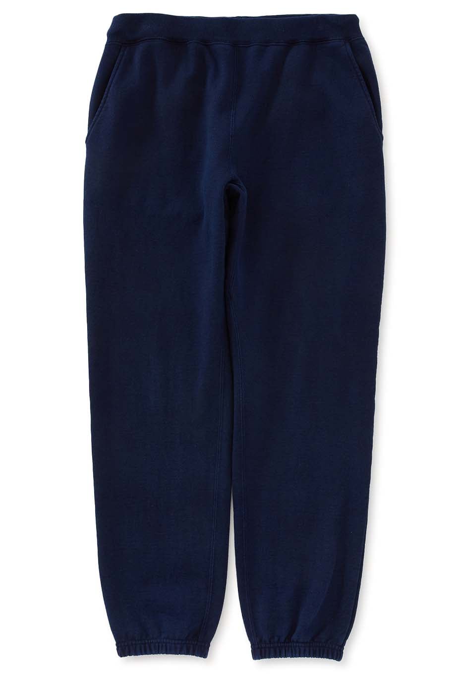 オーガニックウラケ テゾメ スウェットパンツ ユニセックス - INDIGO