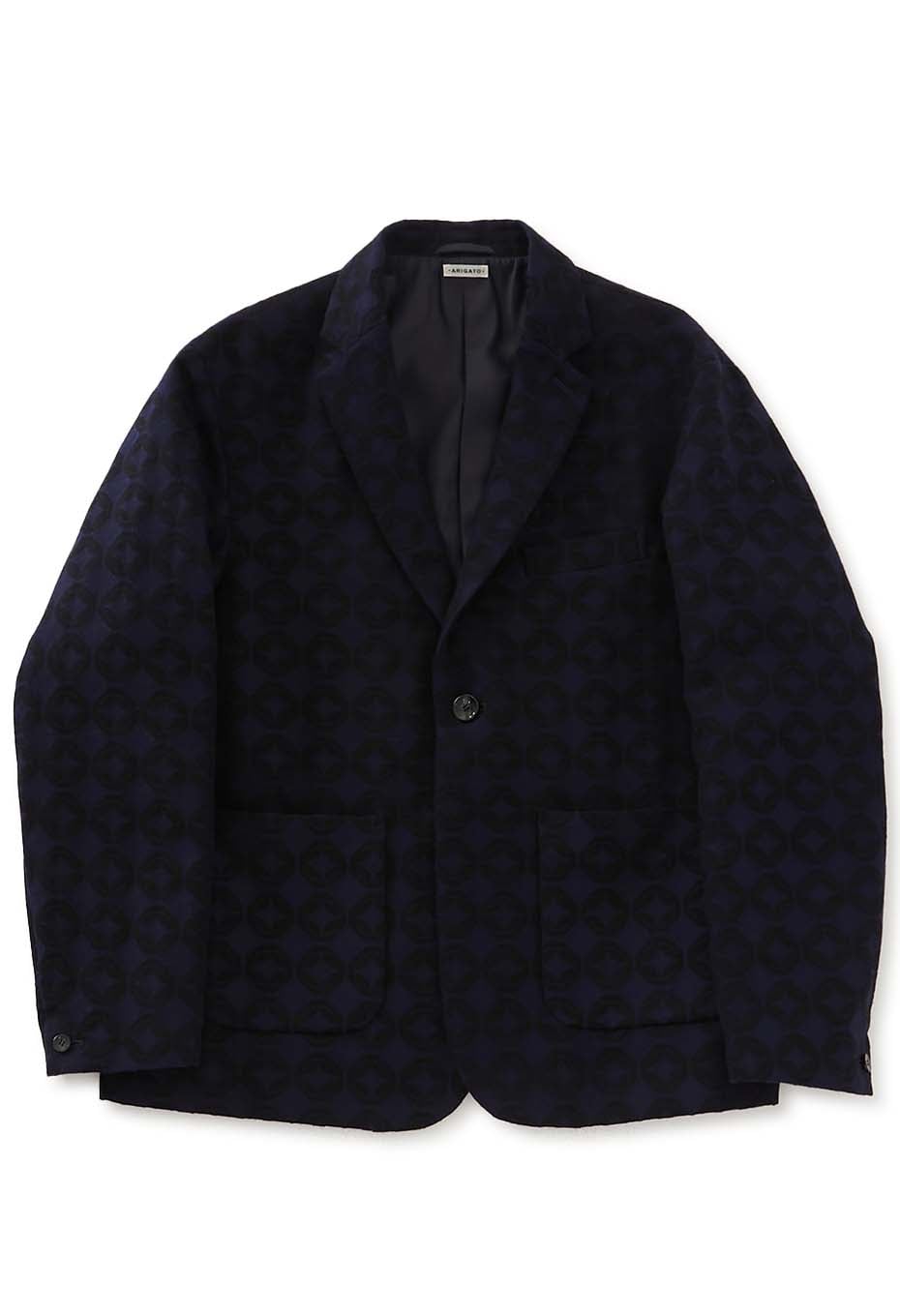 シッポウジャカード 1Ｂテーラージャケット - DARK NAVY