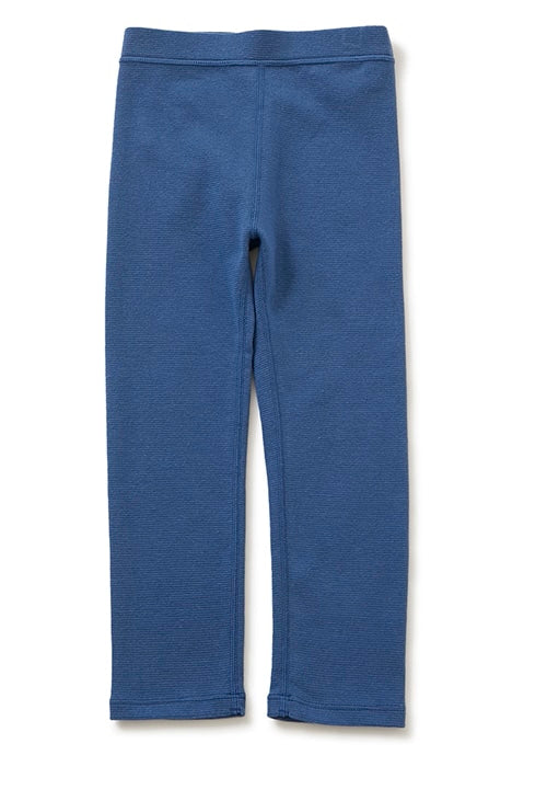 キッズ ストレッチフライス レギンス - BLUE