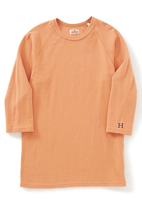 ストレッチフライス ハーフスリーブ Tシャツ - ORANGE