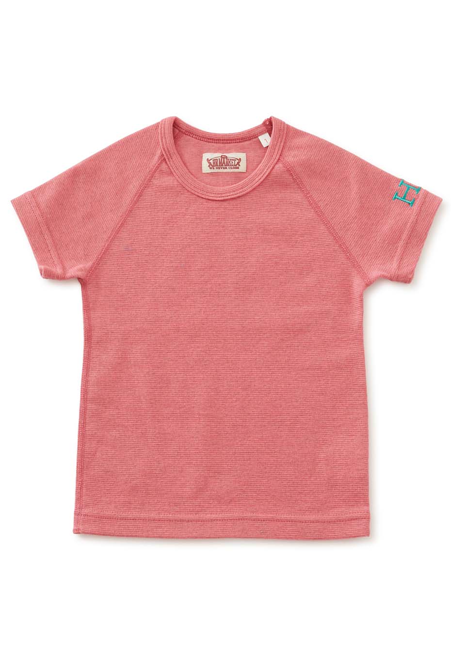 キッズ ストレッチフライス ショートスリーブ Tシャツ - WINE