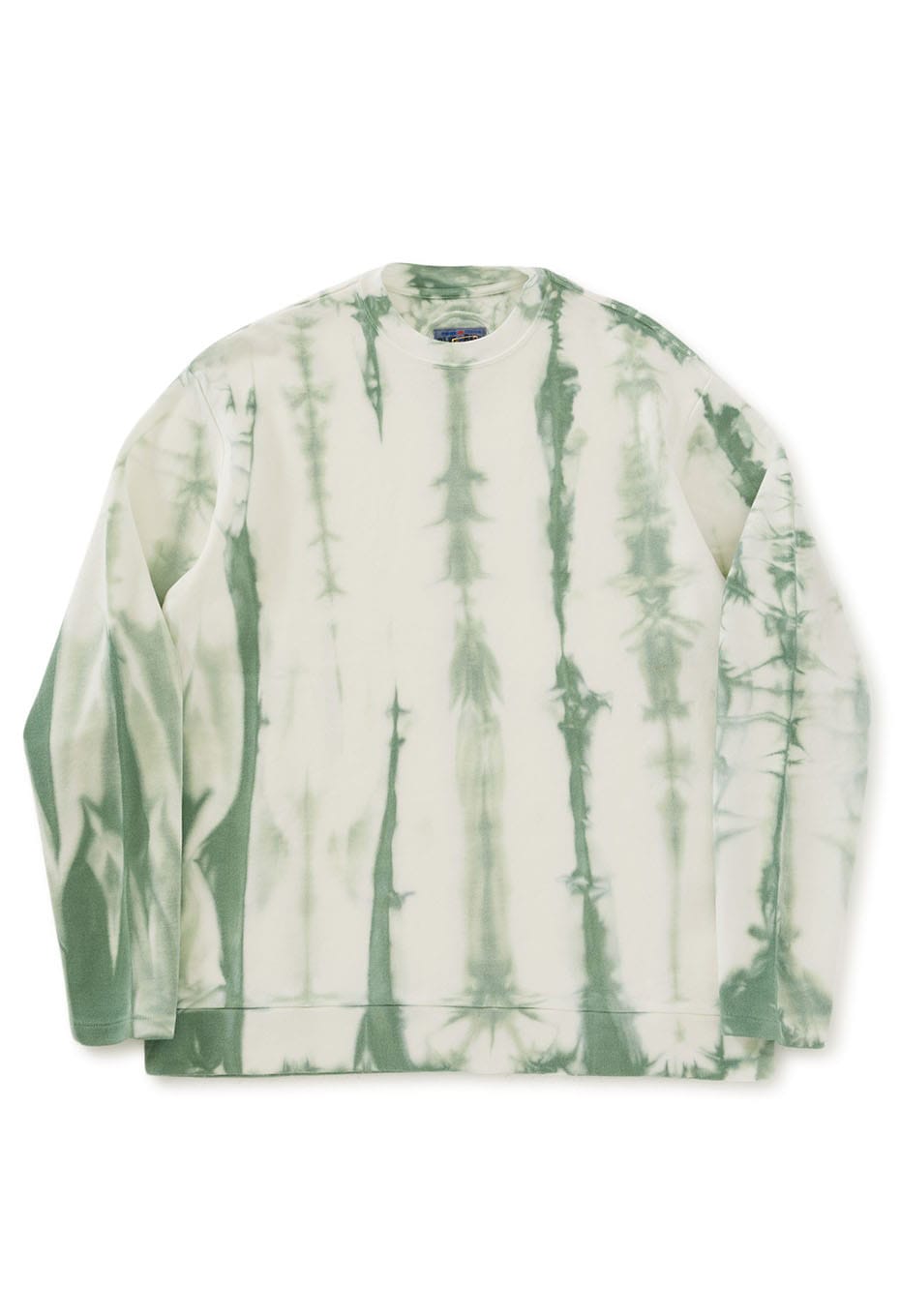 Eightlock Smooth Vertical Long Sleeve Pullover - LT GREEN