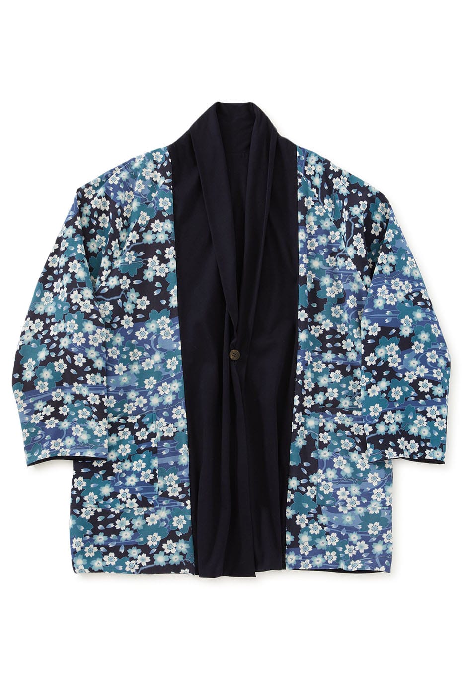 Nagare Sakura Reversible Japan Jacket - DARK NAVY
