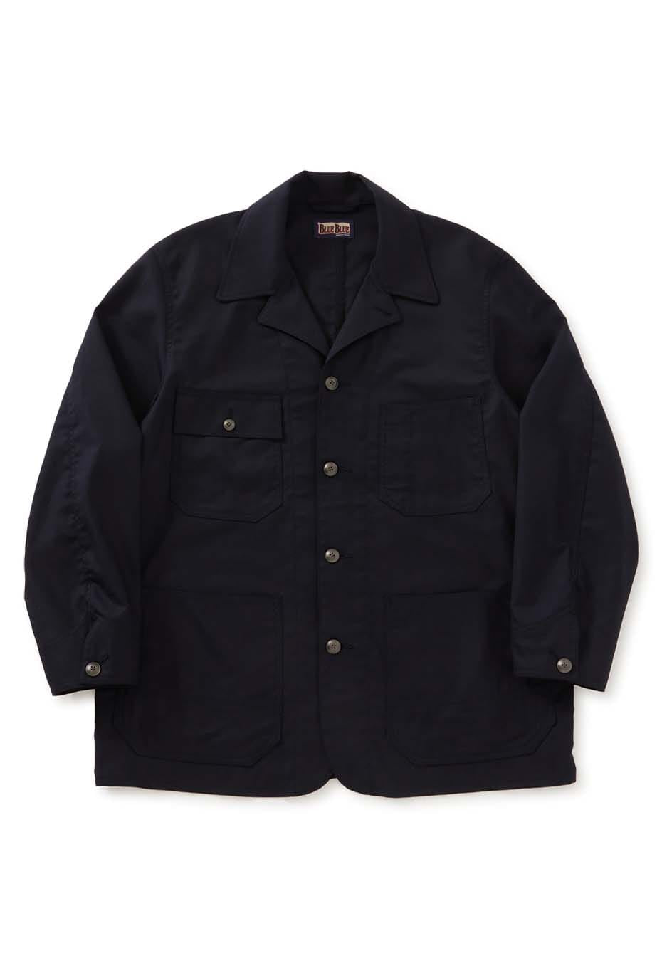 ホップサック スプリットラグラン カバーオール - NAVY