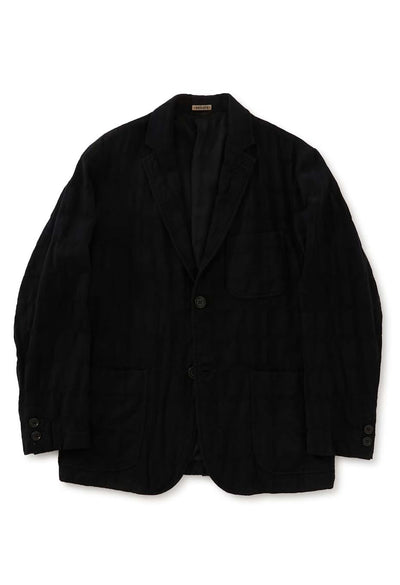 REWORK Furoshiki Check Jacquard 2B Jacket - ONE