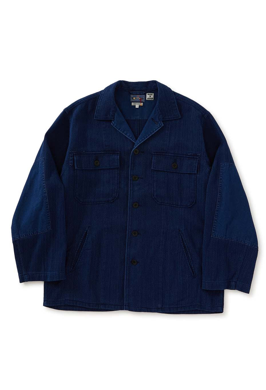 カセゾメサシコ ユーティリティシャツ - INDIGO