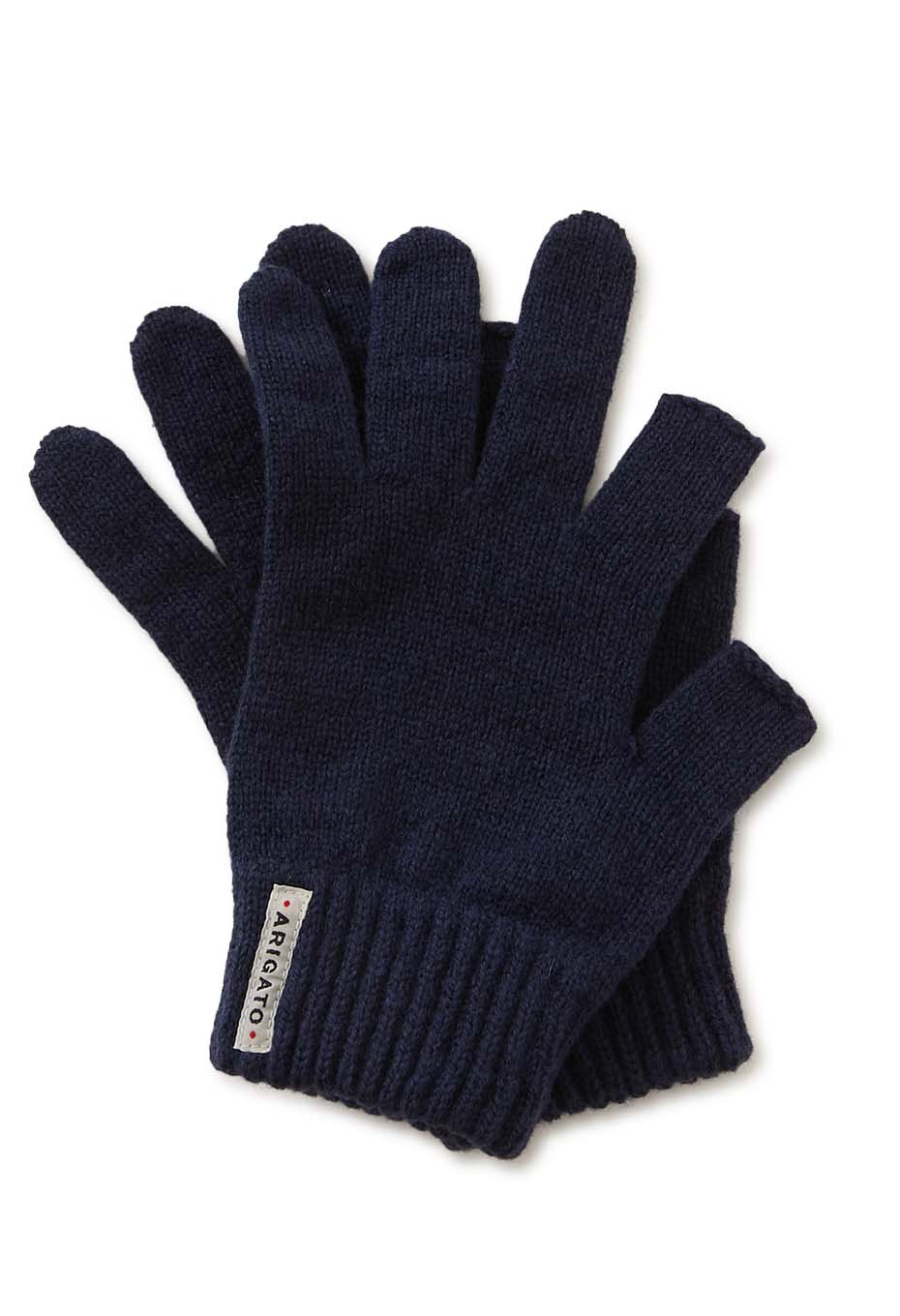 Recycled cashmere ubiquitous gloves - DARK NAVY