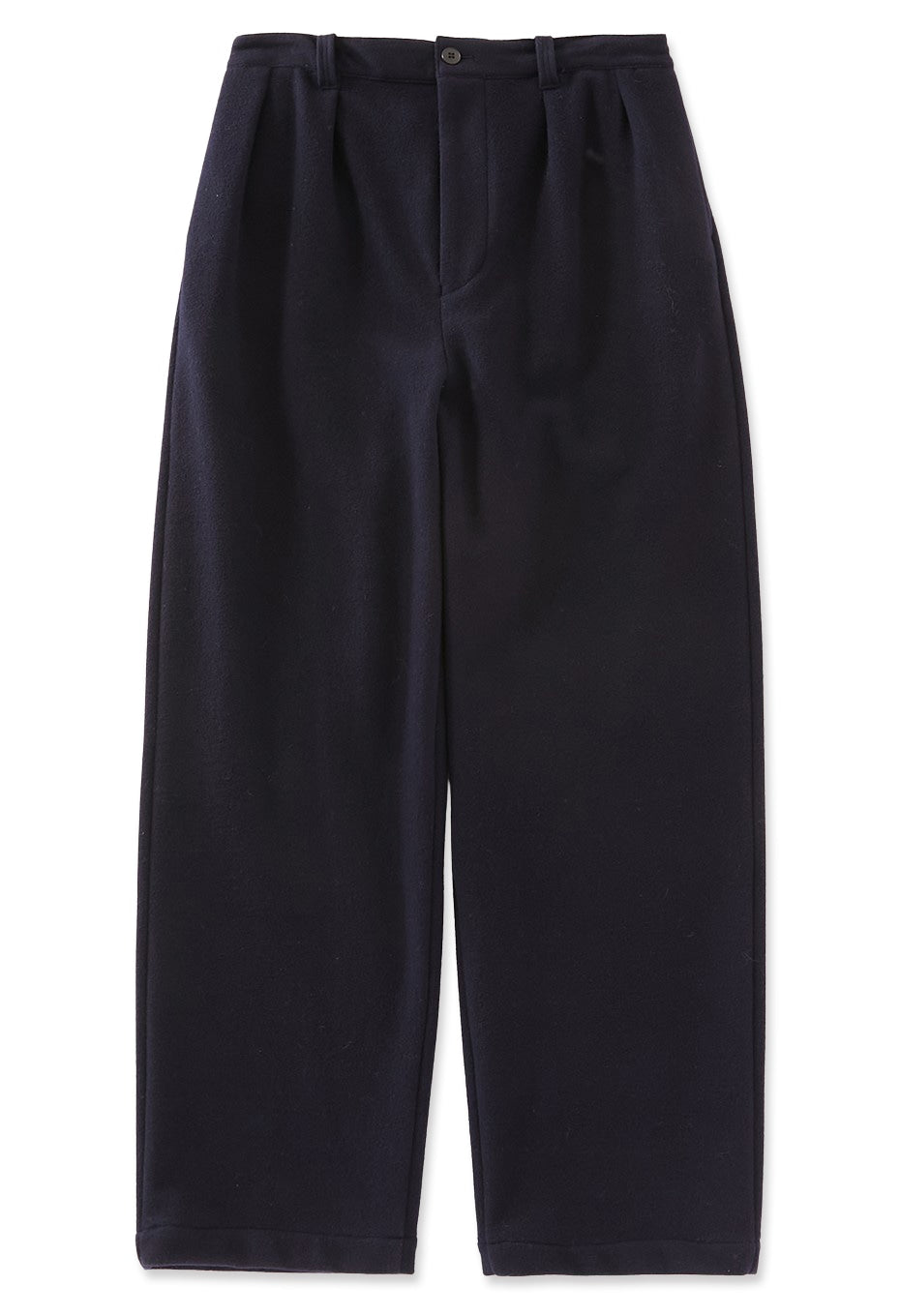 カシミアミックスフリース ドローパンツ - DARK NAVY