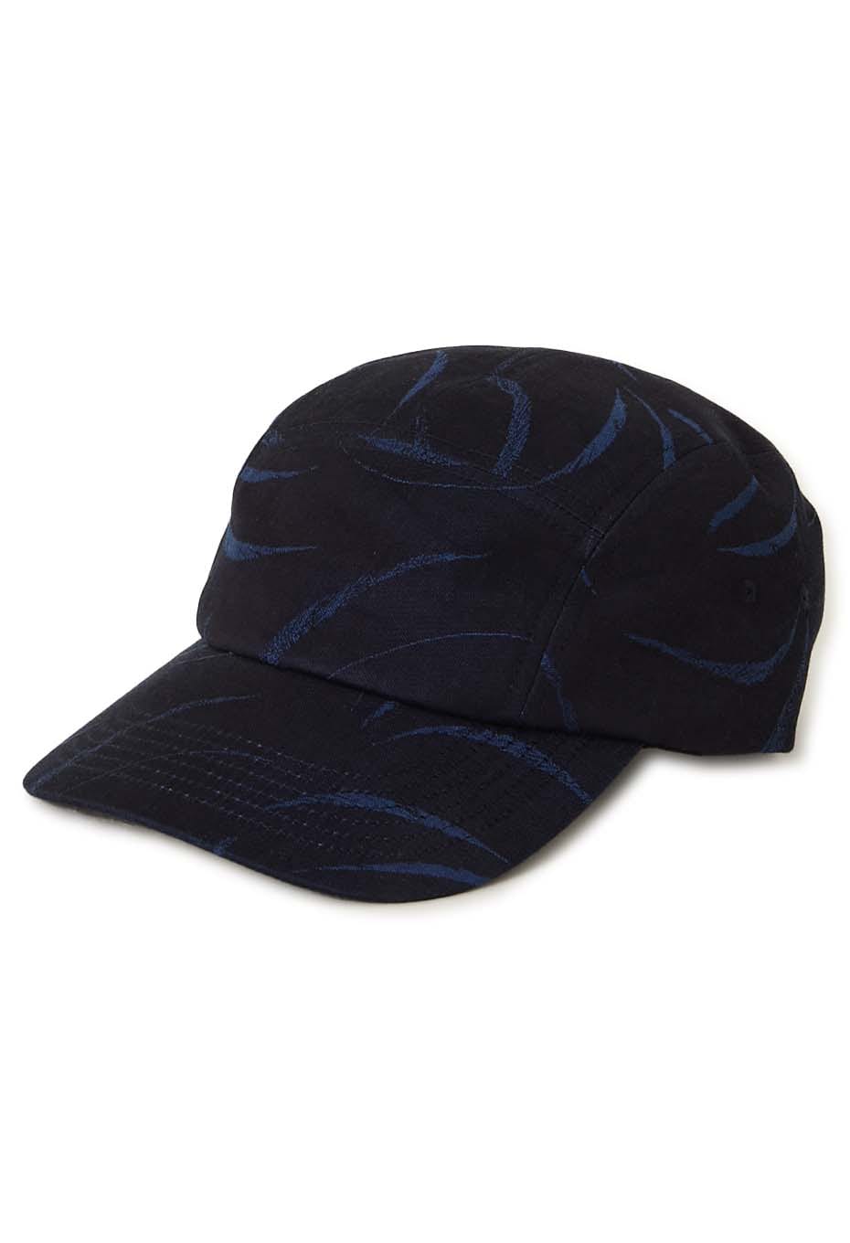 Indigo mebuki jacquard jet cap - INDIGO