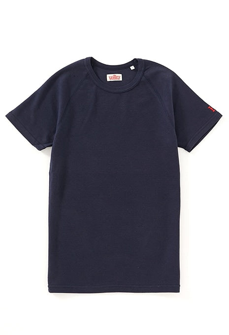 ストレッチフライス ショートスリーブ Tシャツ - NAVY