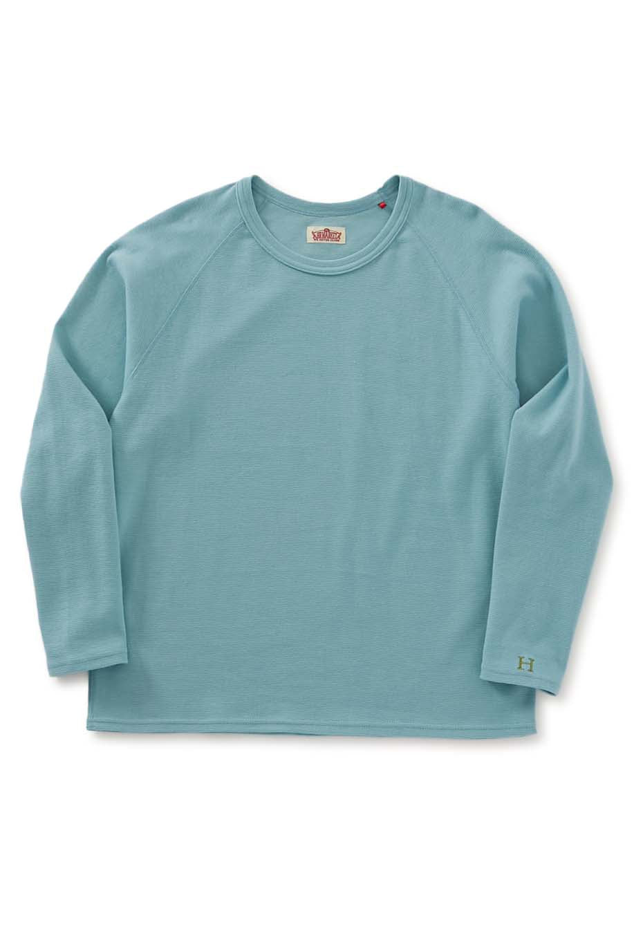 ストレッチフライス リラックスフィット LS Tシャツ ウィメンズ - TEAL