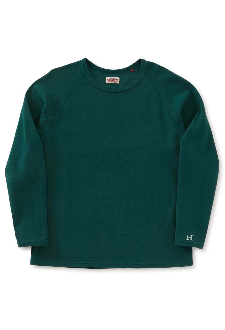 ストレッチフライス リラックスフィット LS Tシャツ ウィメンズ - DARK GREEN