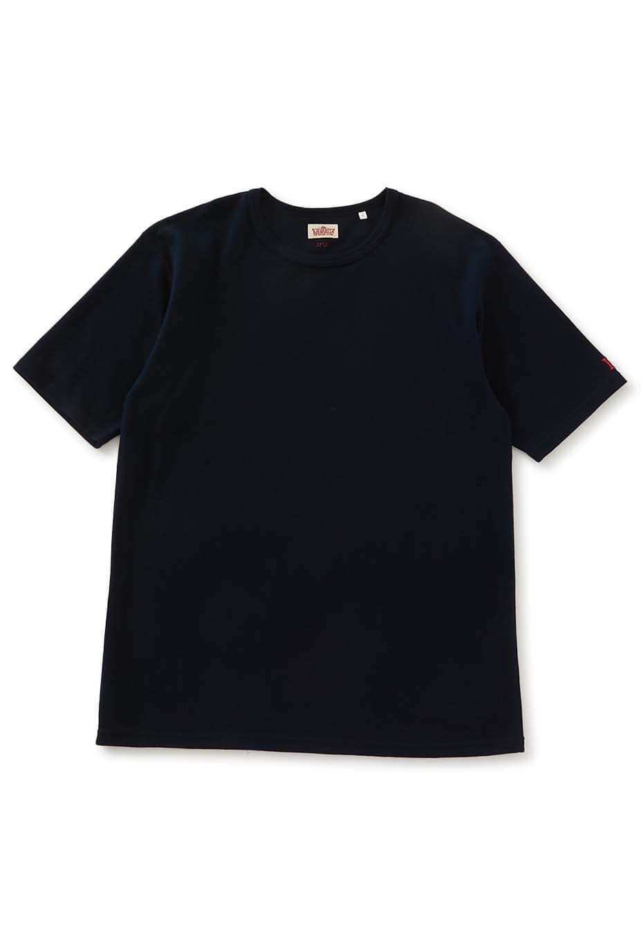 Stretch Fraise Comfortable short sleeve T-shirt - DARK NAVY