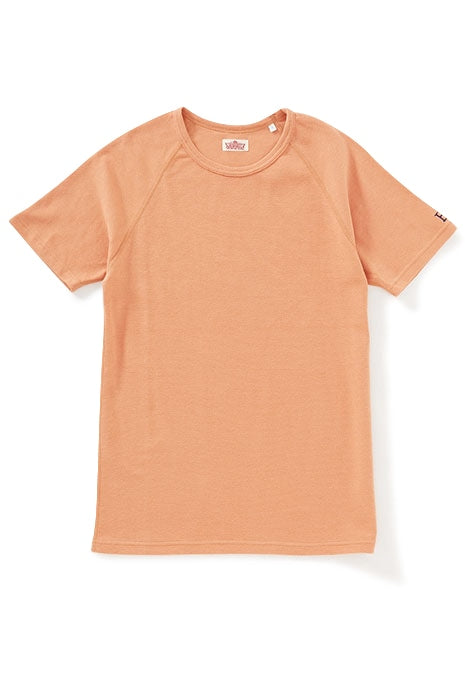 ストレッチフライス ショートスリーブ Tシャツ - ORANGE