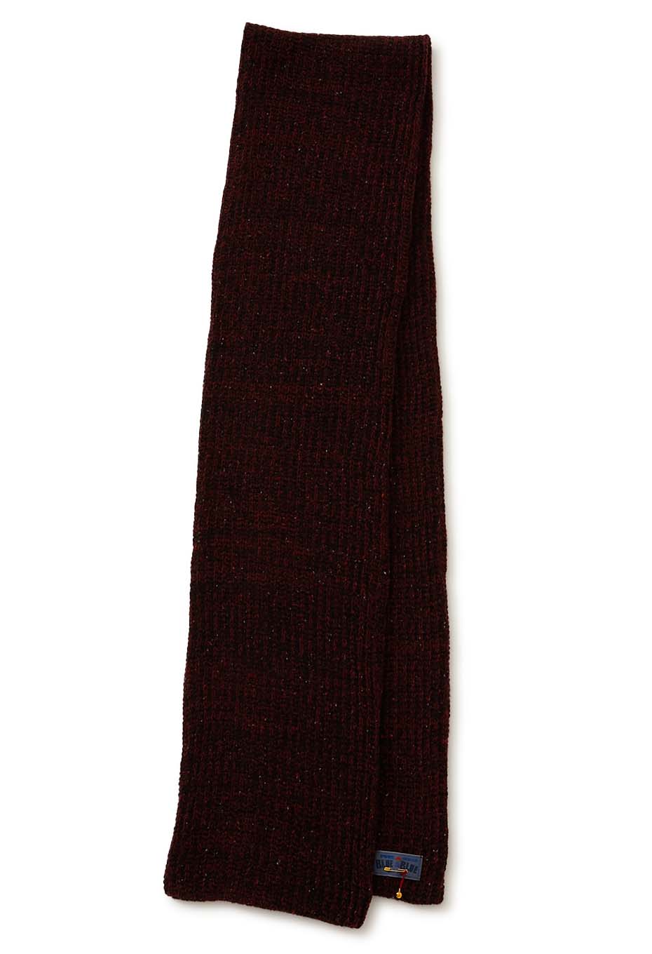 Dimlite Nep Rib Knit Muffler - RED