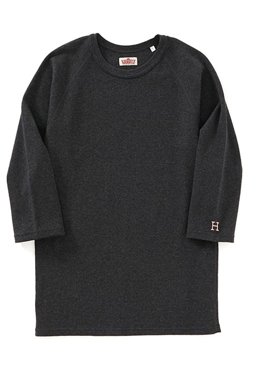 ストレッチフライス ハーフスリーブ Tシャツ - DARK GREY