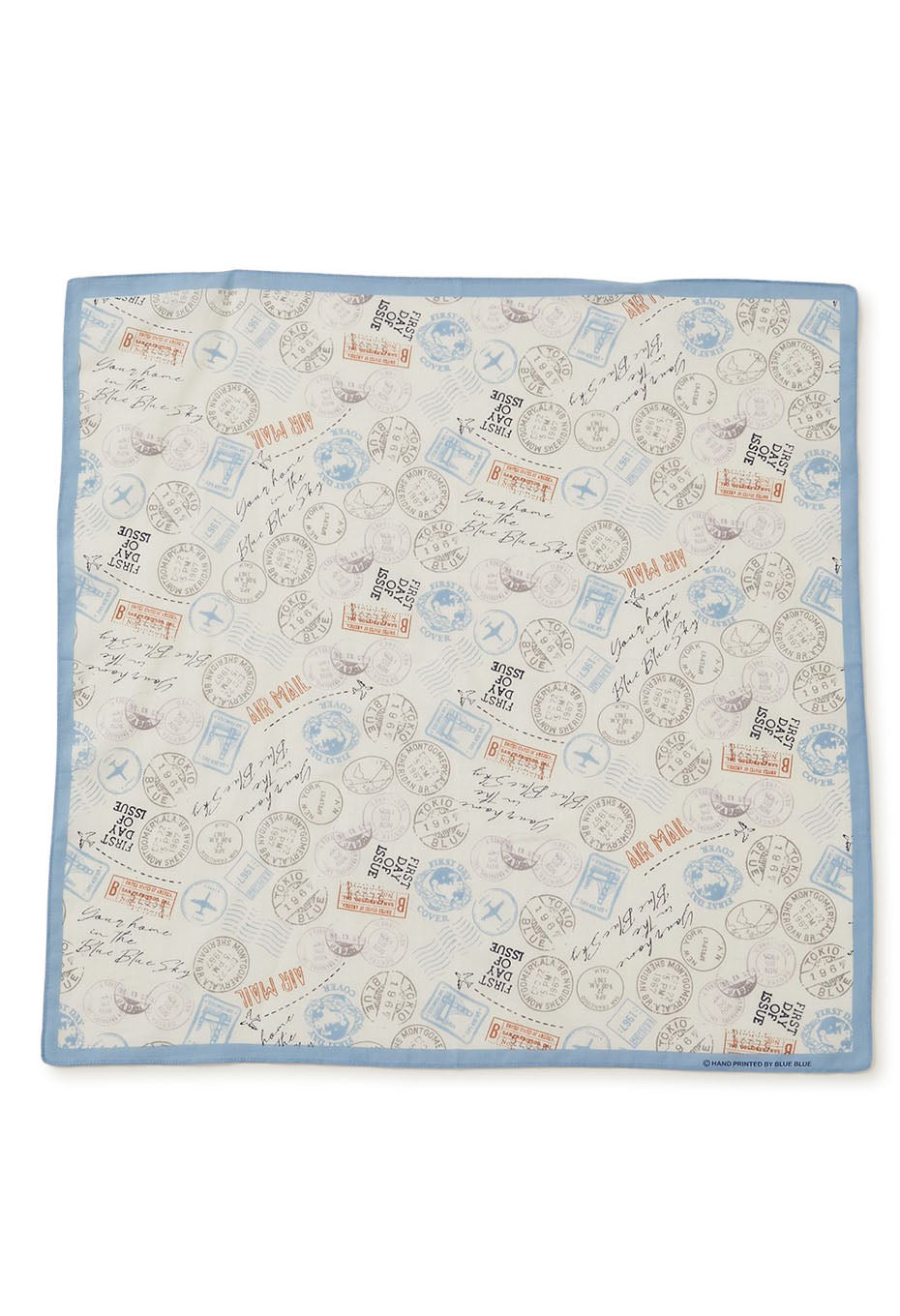 POSTMARK スタンプ バンダナ - OFF WHITE