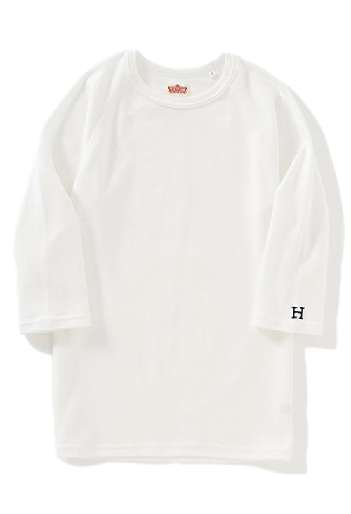 ストレッチフライス ハーフスリーブ Tシャツ - WHITE