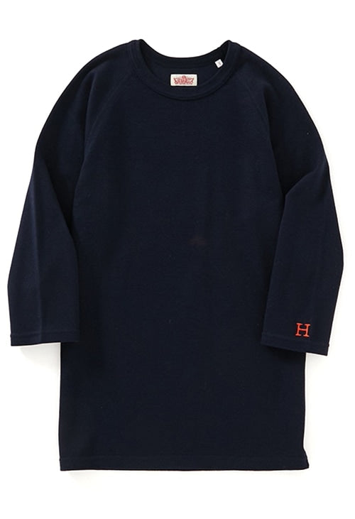 ストレッチフライス ハーフスリーブ Tシャツ - DARK NAVY