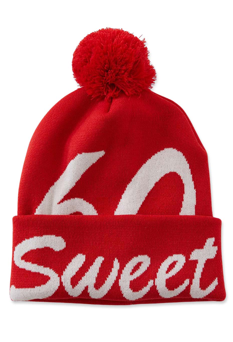 Sweet 60 /ニットキャップ - RED