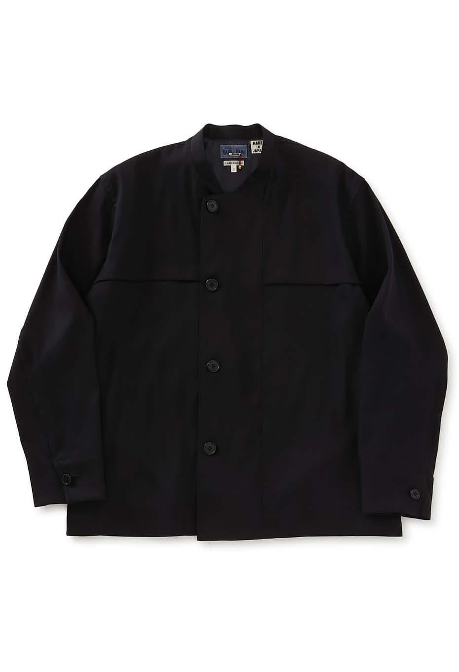 Stretch dry twill crew jacket - DARK NAVY