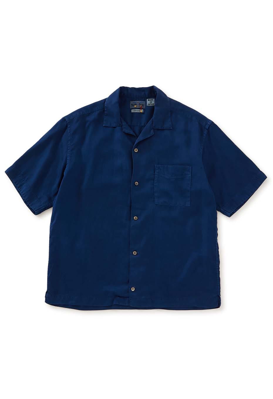 Woven Pure Indigo Tezome Aloha - INDIGO