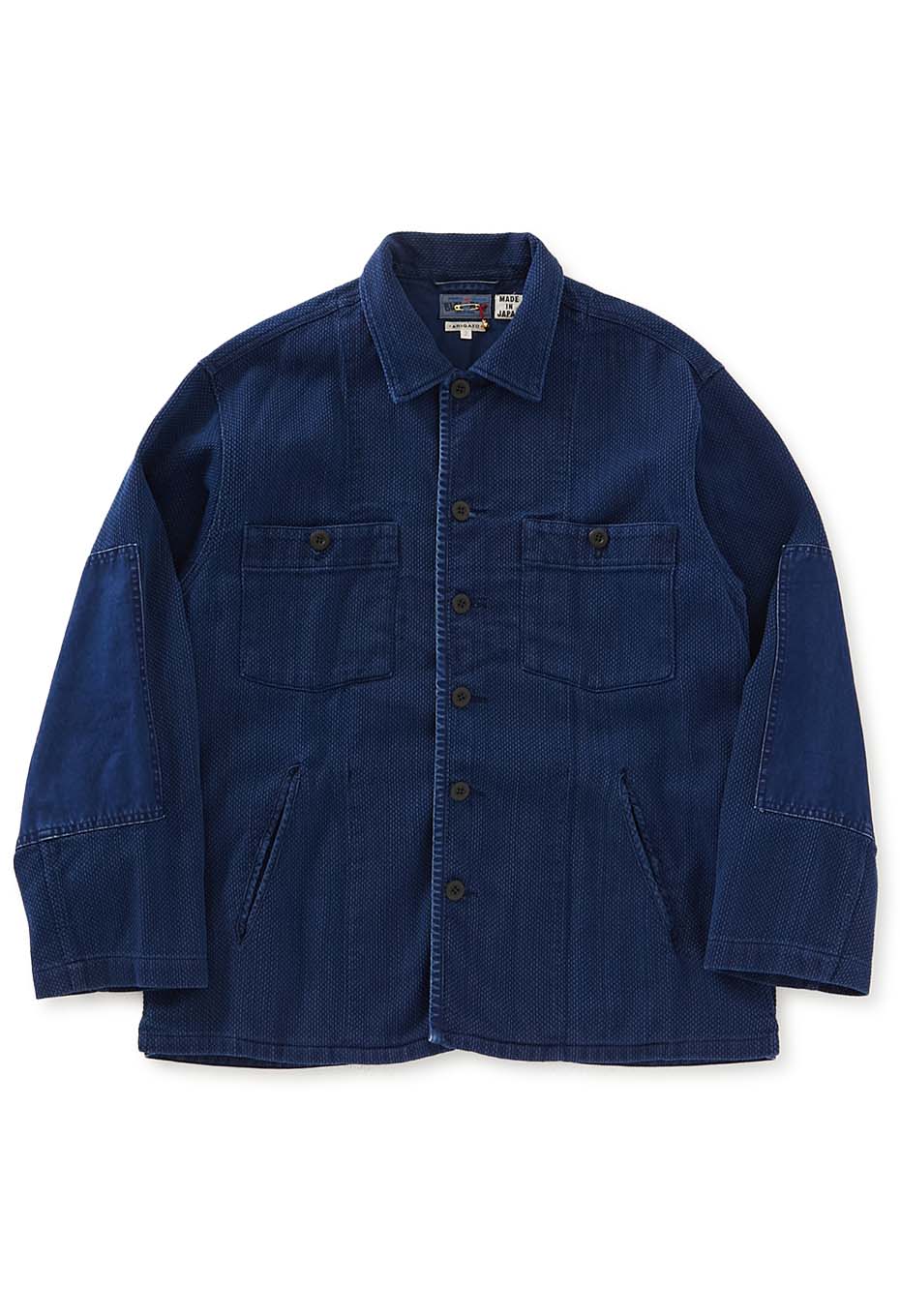カセゾメサシコ ファティーグシャツ - INDIGO