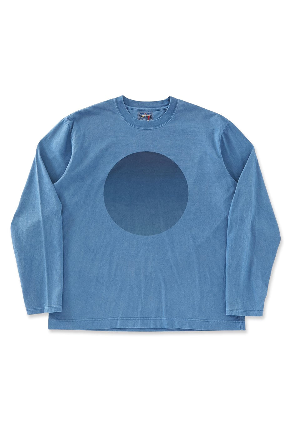 Indigo Oomaru Print Long Sleeve T-shirt - A